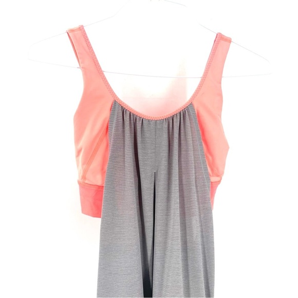 Lululemon Run Times Workout Tank Heathered Medium Grey Very Light Flare Top - Picture 6 of 10